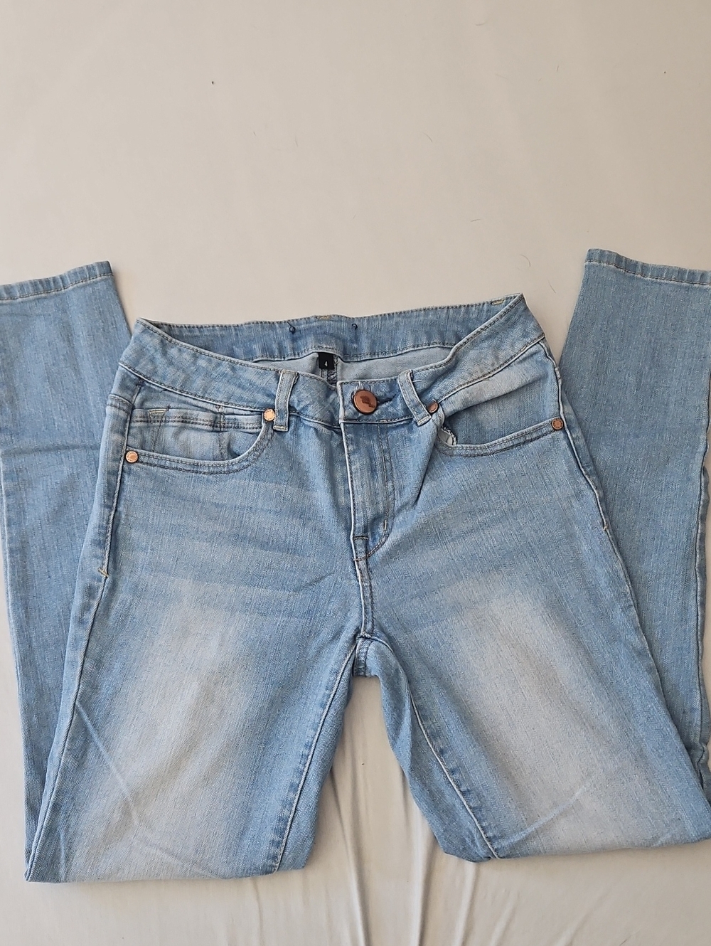 1822 Denim Light Blue Skinny Jeans